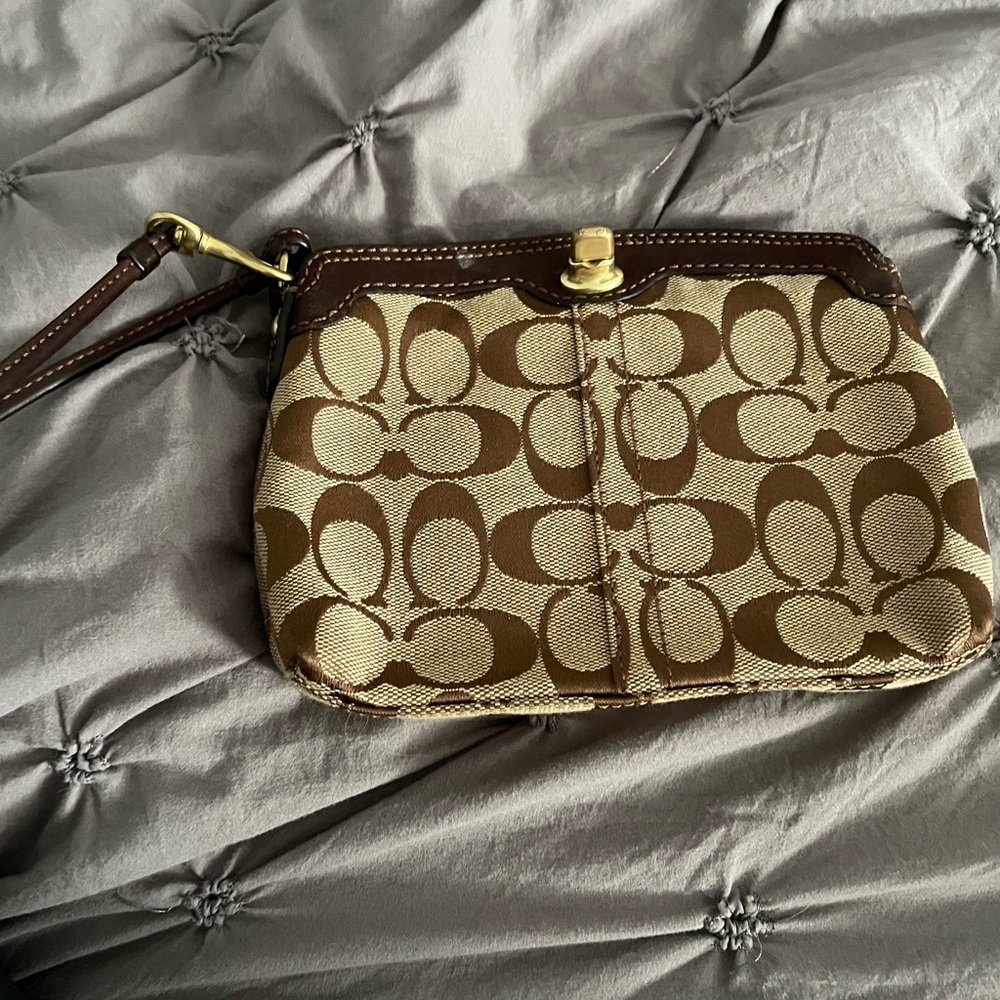 Coach wristlet
